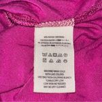 Free People Women’s Size M Pink Oversized Keepin On Tie Sleeve Tee T-Shirt Photo 6