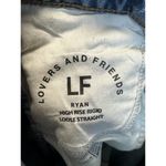Lovers + Friends  Women's Ryan LFJ252-522 Size 25 High Rise Straight Jeans NWT Photo 8