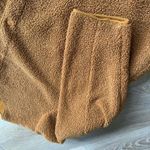 Old Navy NWT Tan Collarless Sherpa Jacket Photo 3