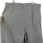Eloquii B&W Knit Design Wide Leg Pull On Crop Pants Career Pockets Plus Size 22 Photo 9
