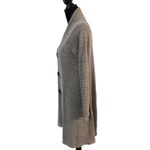 Simply Noelle Sweater Womens S/M Cardigan Long Sleeve Duster Buckle Close Gray Photo 2