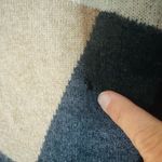 Charter Club Luxury Cashmere Black Brown Geometric Long Sleeves Sweater Size M Photo 6