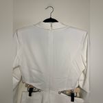 Lavish Lice Lavish Alice White Pearl Cut-Out Blazer Dress Size 10 Bridal Bachelorette NWT Photo 13