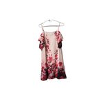 Naggoo Womens Pink Floral Mini Dress Size‎ Medium Floral Beach Party Wedding Photo 1