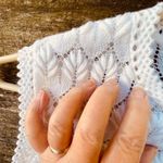 Vintage size 36 Montgomery Ward made in Japan knitted leaf pattern vest. White Size M Photo 4