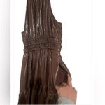 ALC Frank A.L.C. Elara Metallic Maxi Dress size 8 Photo 7