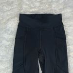 Lululemon Game Point HR Crop Leggings 23” Color Black EUC Photo 5