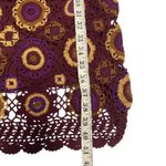 Newport News VTG  Crochet Granny Square Midi Dress Women M Boho Cottage 90s Y2K Photo 7