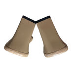 Casadei New  Beige Leather Square Toe Slide Open Toe Mules Heeled Sandals Photo 4