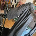 Free People FP Beach Open Front Hooded Long Sweater Cardigan Duster Knit Gray Size XS Photo 4