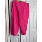 Zac & Rachel Slimming Crop Pants – Size 22W, Tickled Pink – NWT Photo 4