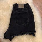 Lee Vintage  high waist black cut off shorts Photo 1