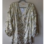 Jen's Pirate Booty NWT  Rising Star Mini Dress in Gold Size XS Photo 4