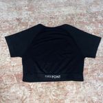 ✨NWOT✨ Workout Crop Fitted Tee Black Photo 2