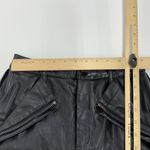 Opening Ceremony  Pants Womens Size 0 Faux Leather Zipper‎ Pocket Straight Leg Photo 7