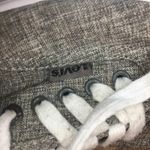 Levi's LEVI’S Women’s Gray Canvas Lace Up Sneakers, 8 Photo 6