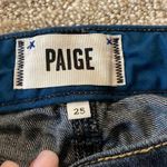 Paige  Lou Lou Medium Denim Wash Jeans Photo 6