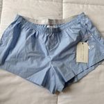 Boutique Blue Pajama / Lounge Shorty Shorts NWT Photo 0
