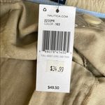 Nautica Tan Wide Leg Pants with Relaxed Fit Photo 6