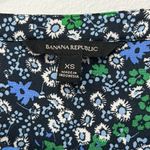 Banana Republic  Bella Floral Perfect  Tunic/Blouse Tulip Hem Sz Xs Photo 6