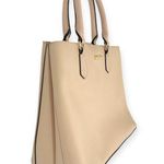 Trina Turk | Medium Blush Pink PVC Floral Interior 2-Handle Satchel Purse Bag Photo 1