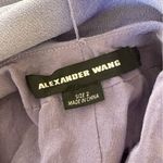 Alexander Wang  Draped-Back Sheath Dress Purple lavender 2 Photo 4