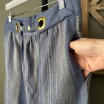 Anthropologie  Madchen Midi Skirt Blue - 4 Photo 5