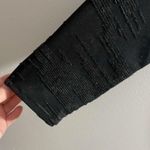 Alfani black glittery long sleeves blouse  Size SP Photo 3