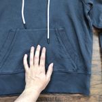 Athleta  • Sundown Hoodie sweatshirt Washed Black grey pullover cropped pocket Photo 4