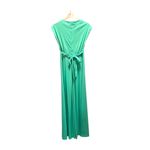 Vintage Maxi Dress Green Size 11 NWT Dead Stock Photo 8