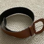 Y2K Faux Snake Skin Belt Thick High Waist Size XS Statement Brown Photo 0