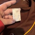 San Diego Padres Women's Jersey Dress Cooperstown Collection Brown MLB Large Photo 6