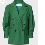 Equipment Xia Double-Breasted Puff-Sleeve Jacket, Color Eden, Size 6, NWT Photo 1