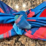 Speedo  2 Piece Bikini Twist Top Tie Back High Waist Size 34/AUS 10 EUC #7328 Photo 7