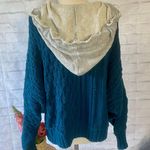 Free People FP Tierra Cable Knit Hoodie Photo 1