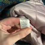 Sundance  Catalog Multicolor “Tea & Toast Plaid Coat” Size PXXS Photo 2