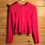 Rue 21 Y2K  zip up jacket women’s with hood. Hot Pink. Light weight. Photo 0