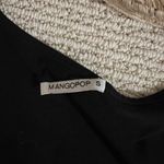 Mango Black Women's Short Sleeve Body Suit Photo 5