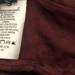 Onzie  Animal Jacquard Midi Leggings Burgundy Red Cherry Red NEW Photo 4