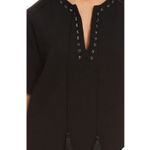 3.1 Phillip Lim Women's Bohemian Mini Dress in Black Women Dress SIZE 8 Photo 5