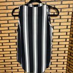 Olivaceous ‎ Black And White Stripe Tank Top Size Small Photo 1