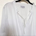 Charlie Holiday  White Peasant Mini Dress Size 4 Photo 3