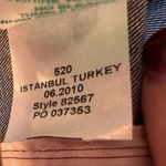 Lilly Pulitzer Vintage Skirt Dark Gray Twill Denim Pencil Lion Button Size 8 Med Photo 11