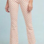 Anthropologie  Pilcro the Leterpress polka dot high rise bootcut jeans 28 Photo 0