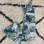 Aerie Tropical Print Wide Leg Jumpsuit Photo 0