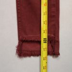 Lucky Brand  Red Ava Skinny Y2K Fringe Skater Girl Bella Swan Electric Punk 0/25 Photo 10