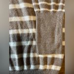 Ruby Moon Anthropologie Tan/White Cowl Neck Oversized Tunic Sweater M Photo 5