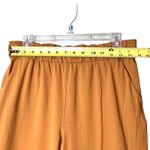 Lululemon Pants Womens 10 Mustard High Rise Tapered Paperbag Waist Pockets Ankle Brown Photo 5