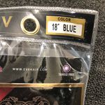 Blue human hair extensions European Remy Hair 2019 Size 18 Photo 5