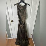 Reformation  Anaiis Silk Dress Morel Brown 8 Photo 2